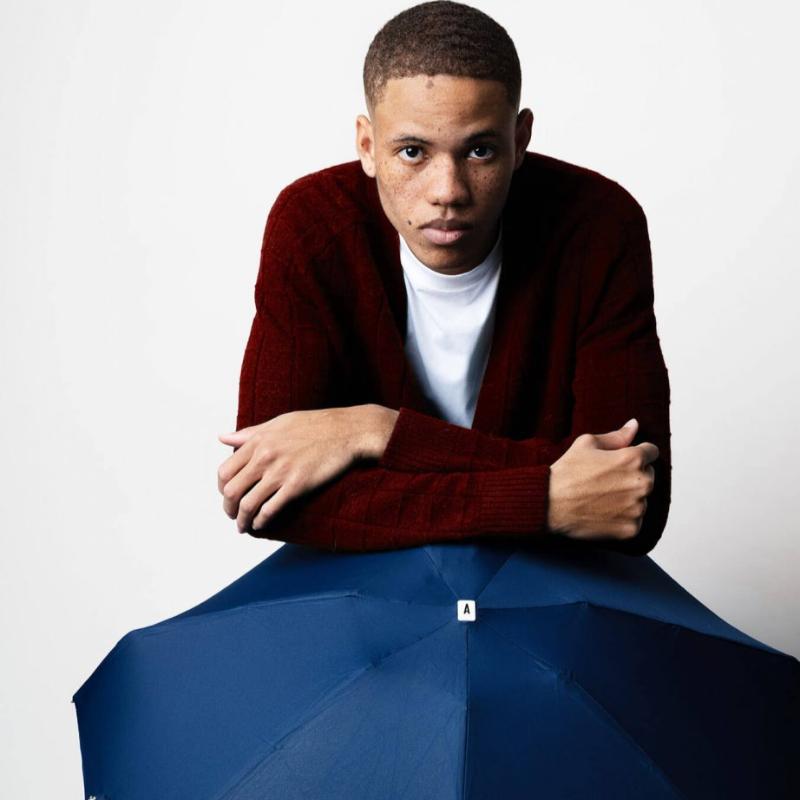 Mini-Parapluie adulte - COLETTE - Bleu marine