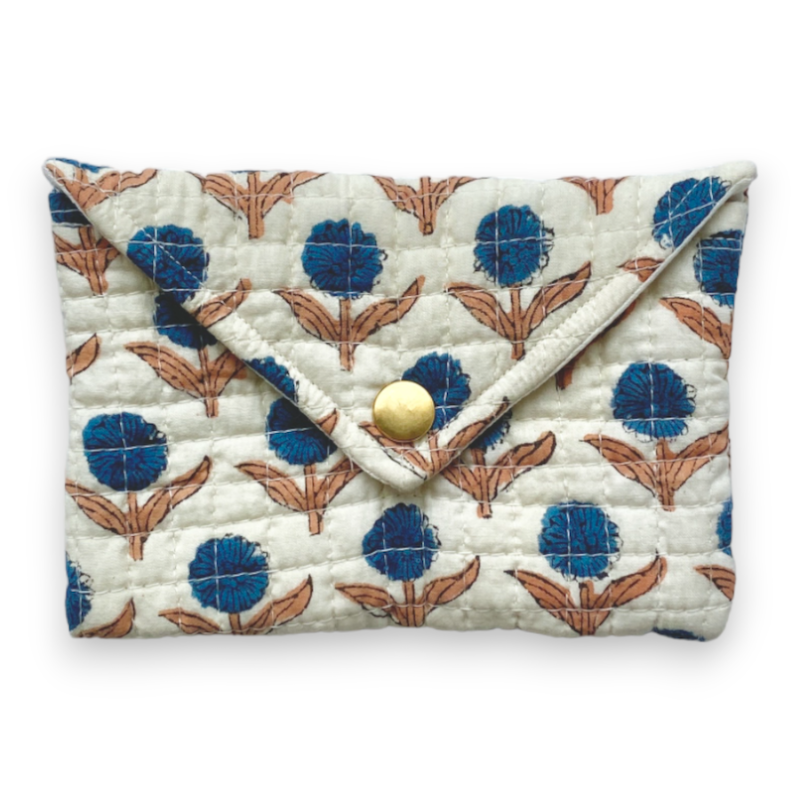 Petite enveloppe en tissu - Mini Ravi Lotus