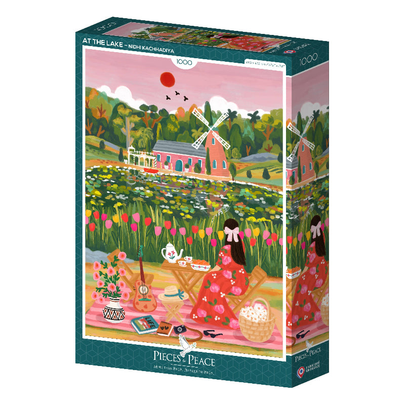 Puzzle 1000 pièces - Au Lac