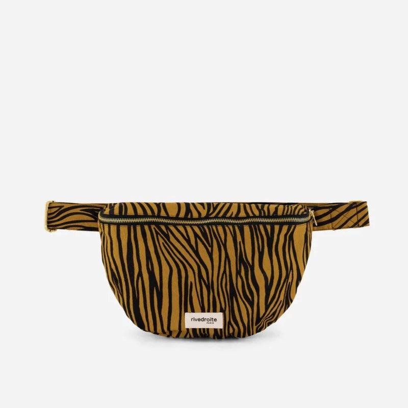 Sac Banane Custine - Zèbre moutarde