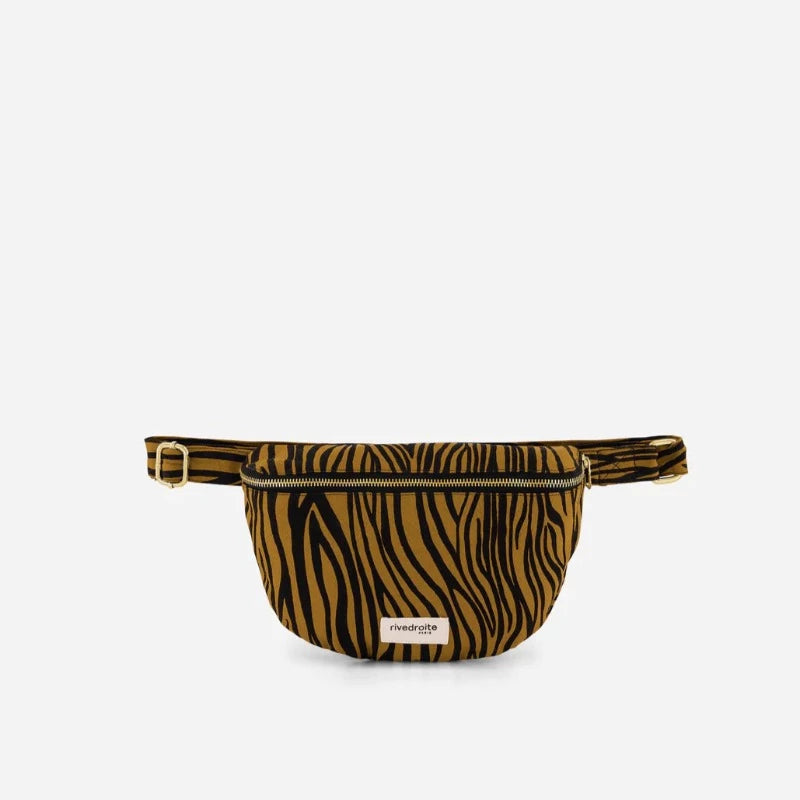 Sac Banane Custine - Zèbre moutarde