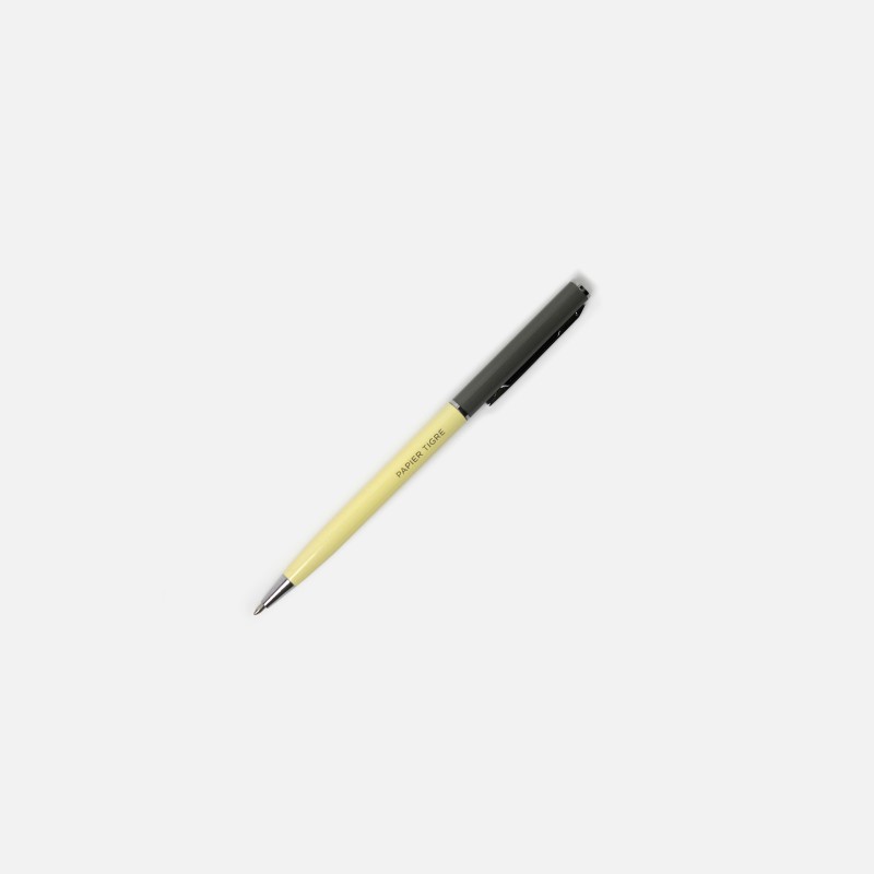 Stylo à bille Paille Béton