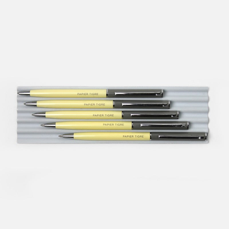 Stylo à bille Paille Béton