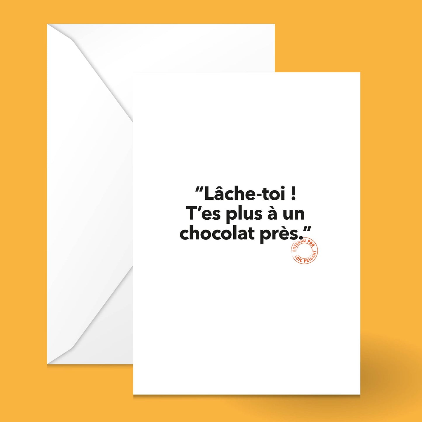 Carte Postale Dble Enveloppe LOIC PRIGENT 112 LACHE TOI
