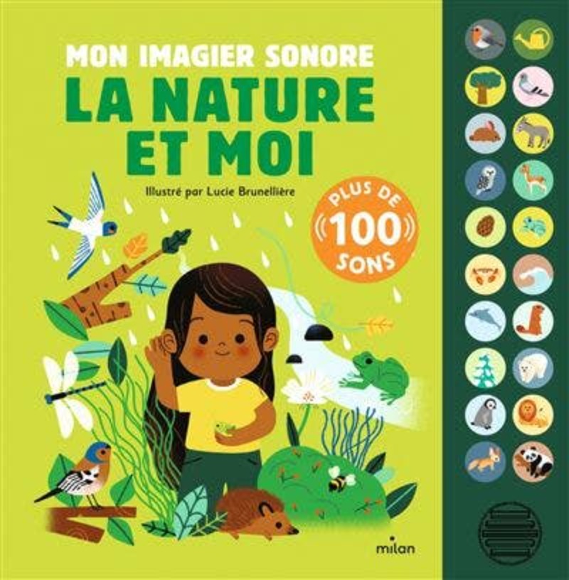 Livre Mon Imagier sonore : la nature et moi