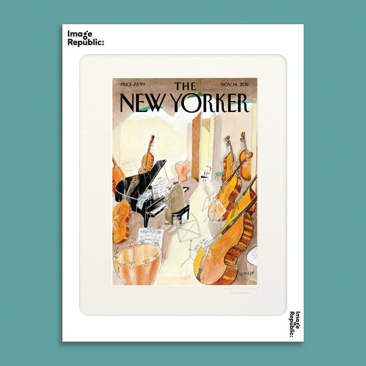 Affiche 30x40 cm THE NEWYORKER 174 SEMPE PLAYING PIANO 135159