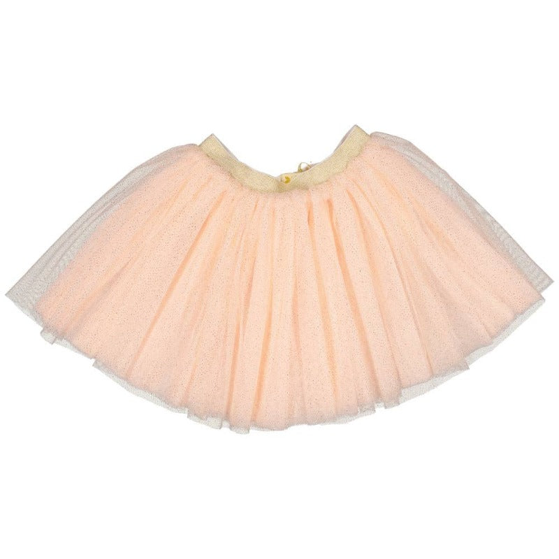 Jupe tutu - Rose tendre pois or