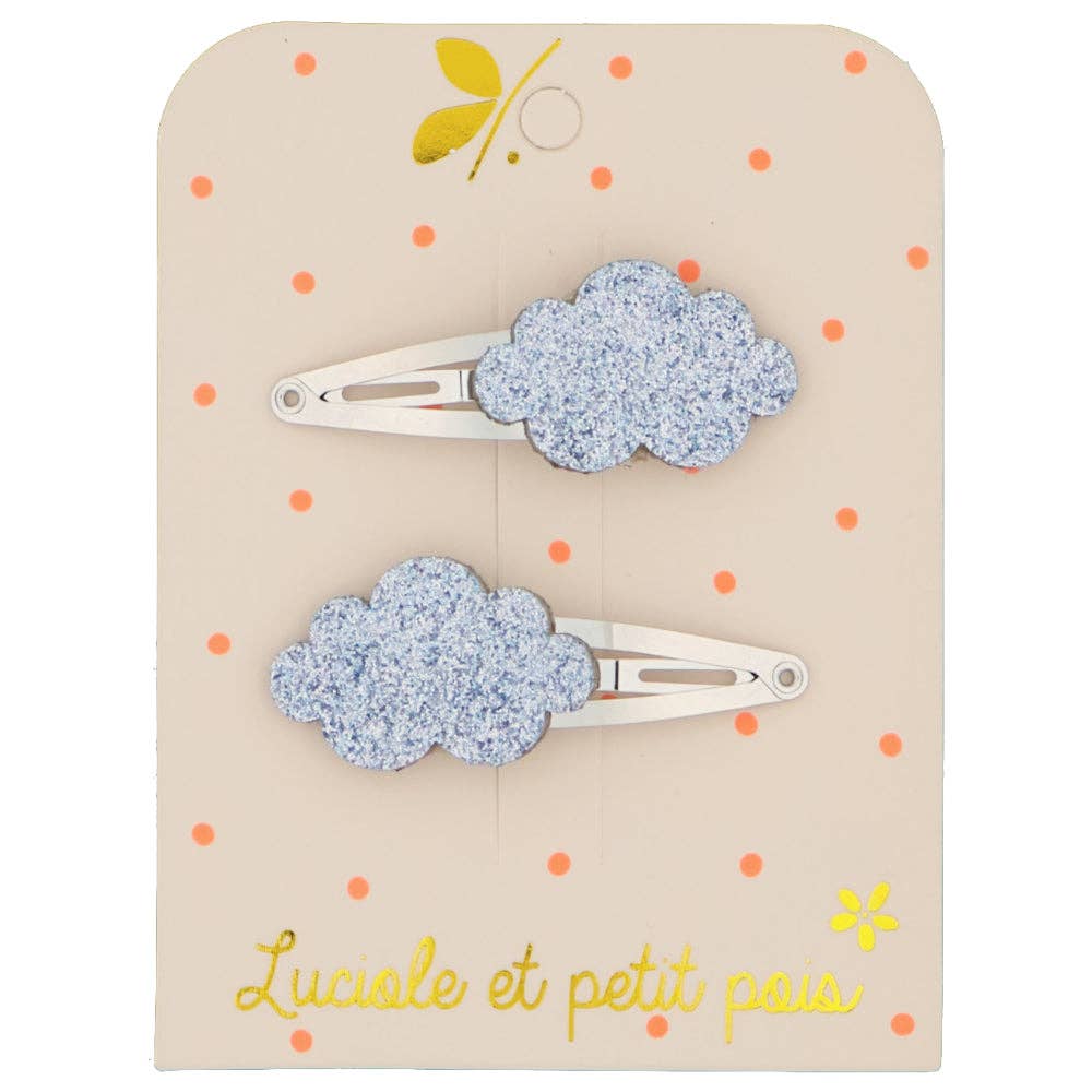 Barrettes nuages (x2) - Ciel
