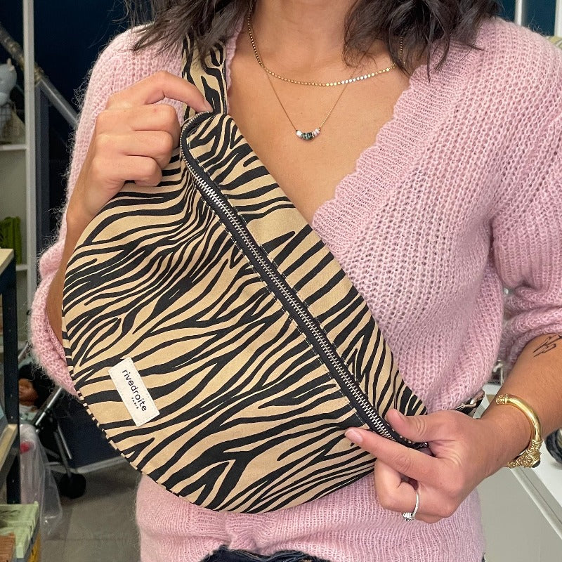 Sac Banane Custine - Zèbre