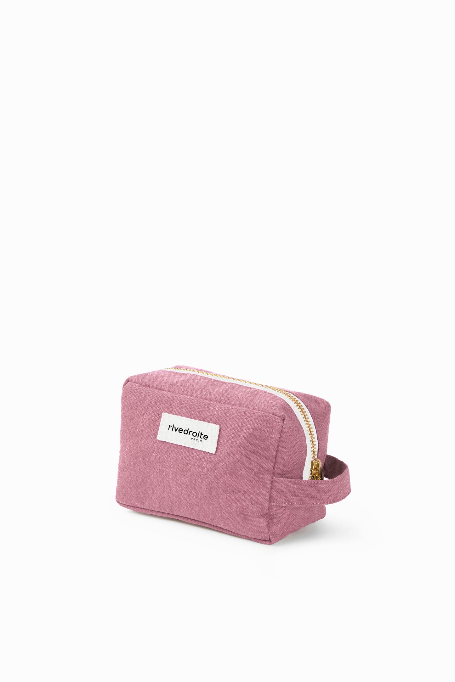 Petite trousse Tournelle en coton recyclé - Bois de rose