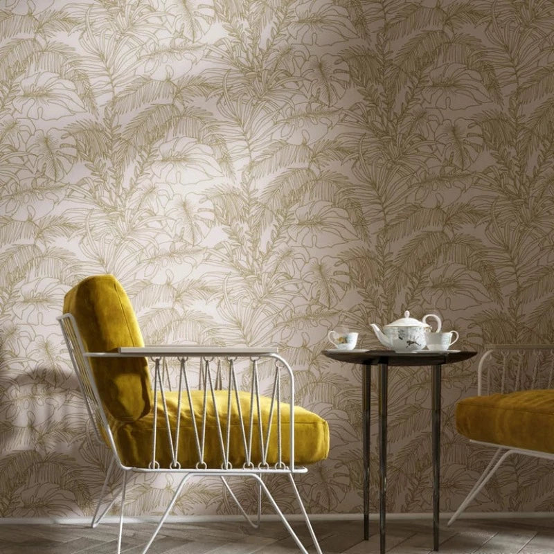 Ce papier peint intisse design aux motifs tropical de Season paper convient à toutes les pièces de la maison. Retrouvez toute la collection chez Maison Moon