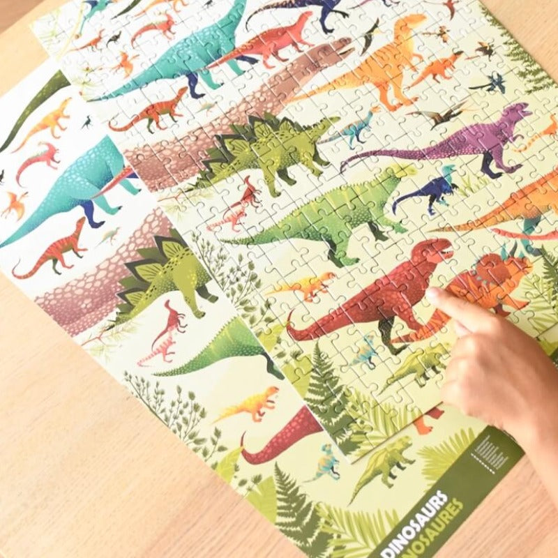 Puzzle éducatif 280 pièces - Dinosaures