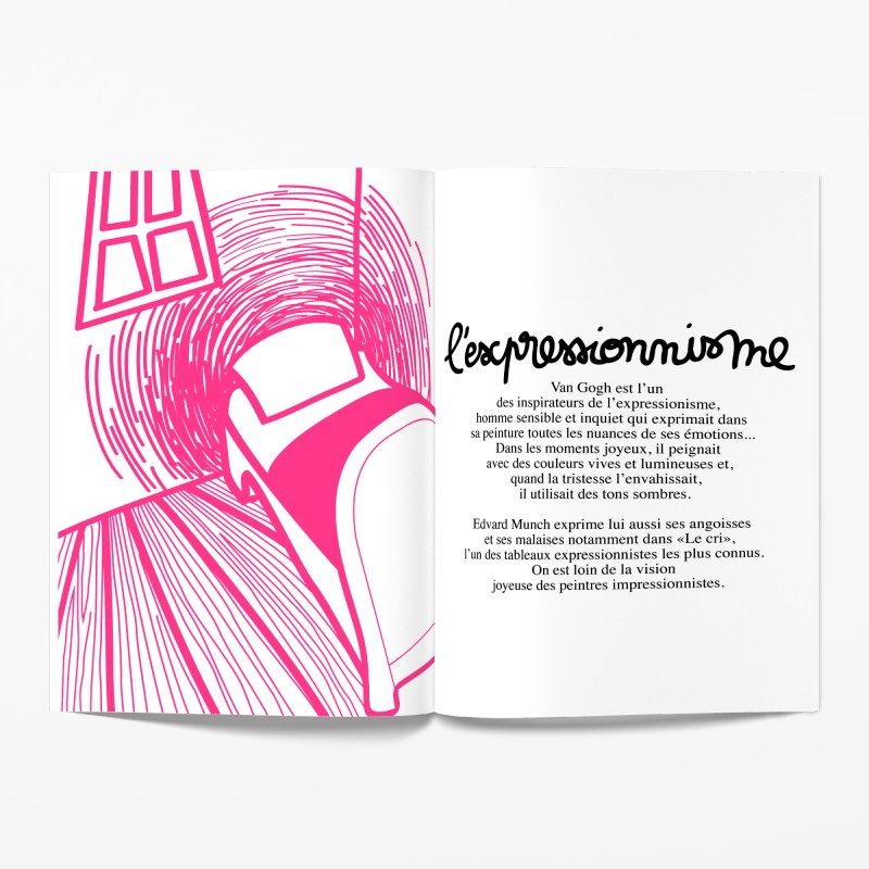 Une collection de petits livres pour apprendre sur tout, partout... à tout moment en s’amusant. Minus, à partager absolument entre parents et enfants ! Un cahier pour découvrir le cubisme, le surréalisme... en s'amusant Idéal pour comprendre l'art moderne que l'on soit parent ou enfant Des activités pour stimuler la créativité des enfants de 5 à 99 ans Des astuces pour attiser la curiosité des enfants au musée