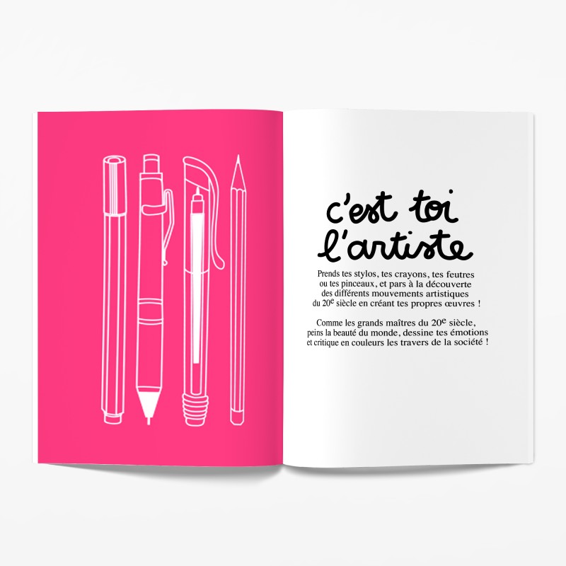 Imprimé en France, près de Lille avec des encres végétales sur un papier issu de forêt durablement gérées. Caractéristiques Format : 10,5 x 15 cm, 48 pages Couverture : souple Couleur : un beau rose fluo et noir Âge : à partir de 5 ans