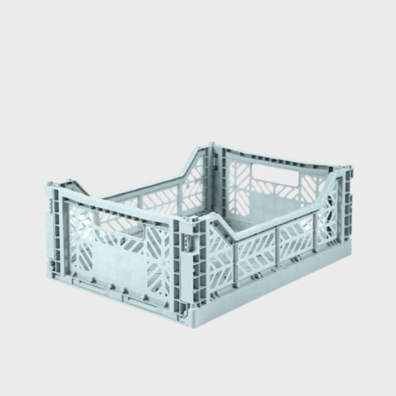 Caisse pliable aykasa artic blue modèle midi. contenance 15l et poids max 8kg.