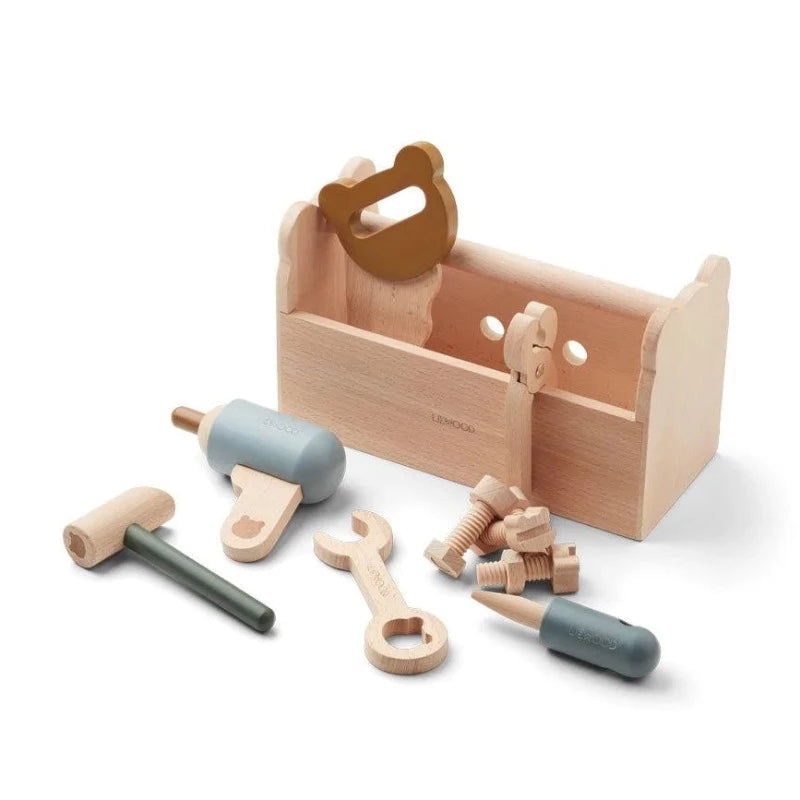 boite à outils Luigi de Liewood en bois