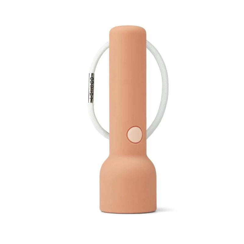 Lampe de poche Gry de Liewood. Led rechargeable. Lampe de poche pour enfant. Coloris rose.