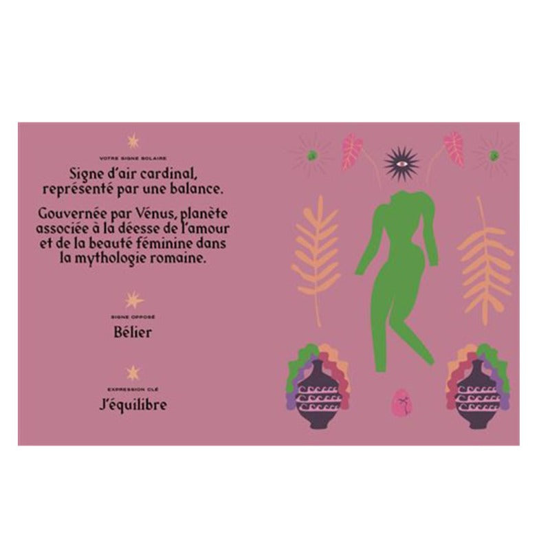 Livre Astrologie signe Balance