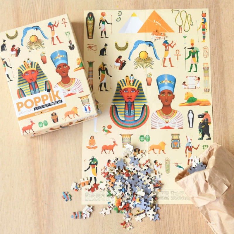 Puzzle éducatif 500 pièces - Egypte
