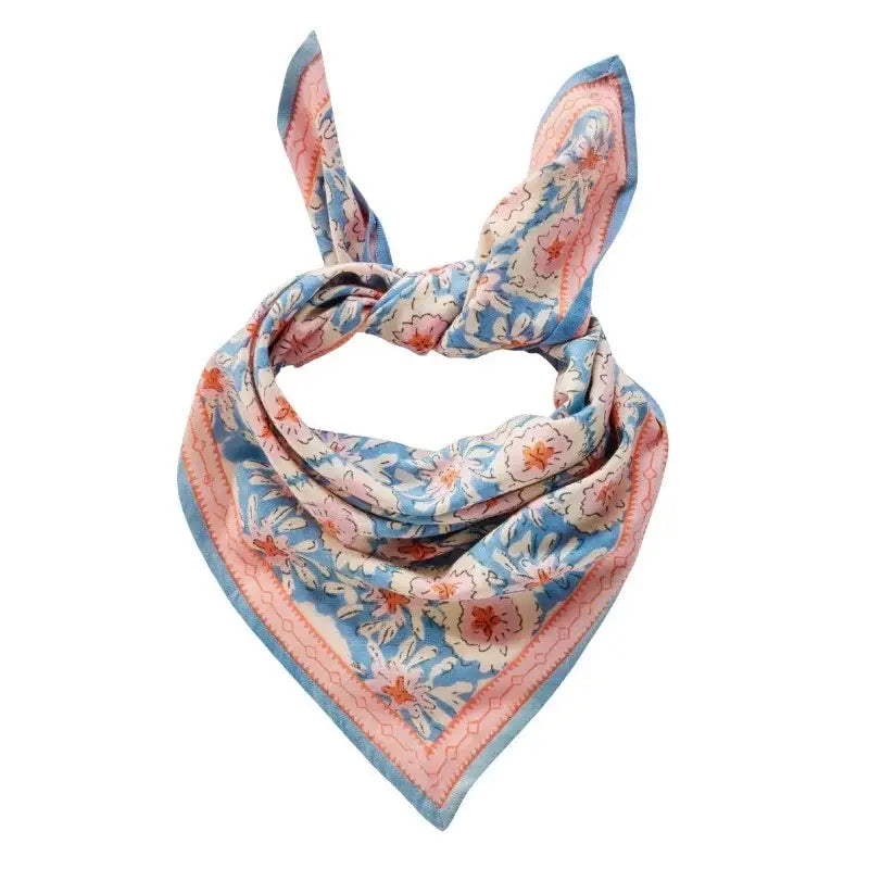 Foulard Indien Enfant - Margote Bleu