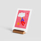Carte Mini impression d'art Fly