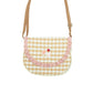 Sac à volants brodé Gingham