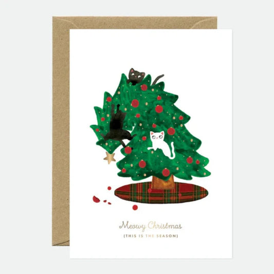 Carte de Voeux Noël - Xmas Tree Gangsters