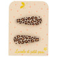 Leo hair clips (pair)