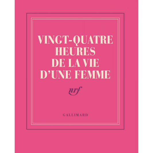 Carnet carré "Vingt-Quatre Heures de la vie d'une femme"