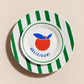 Assiette Délicieux ! en porcelaine - 19 cm