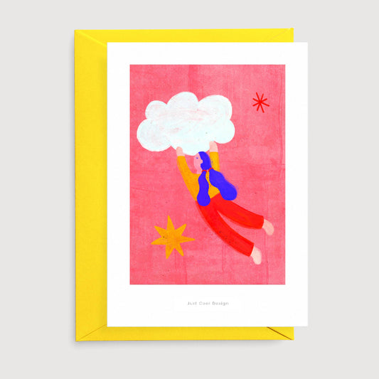 Carte Mini impression d'art Fly