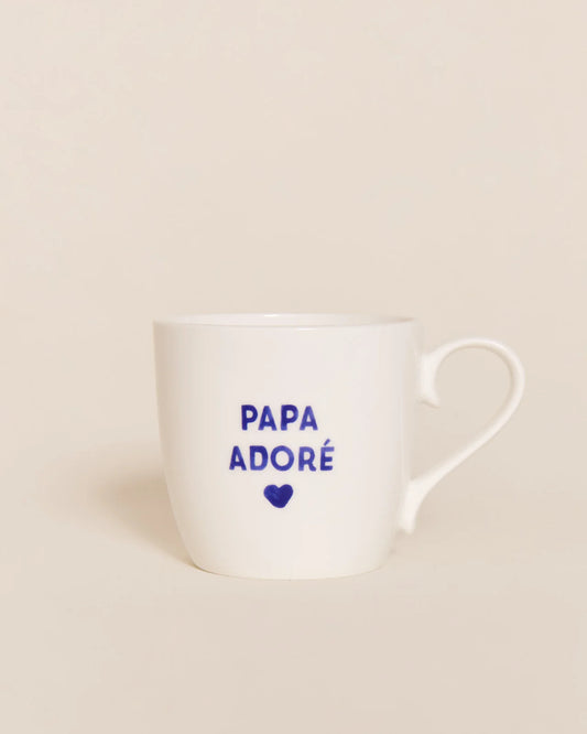 Mug Papa Adoré en porcelaine fine