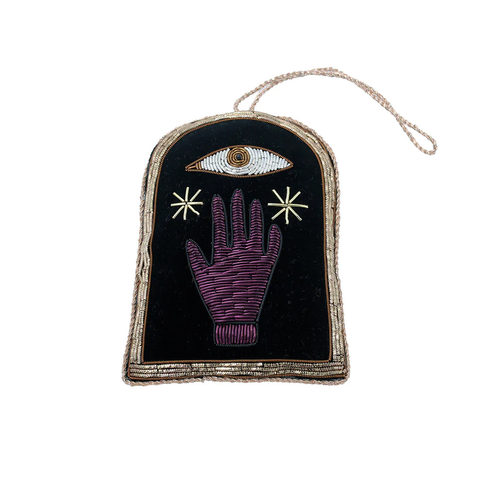 Suspension Cadre brodé