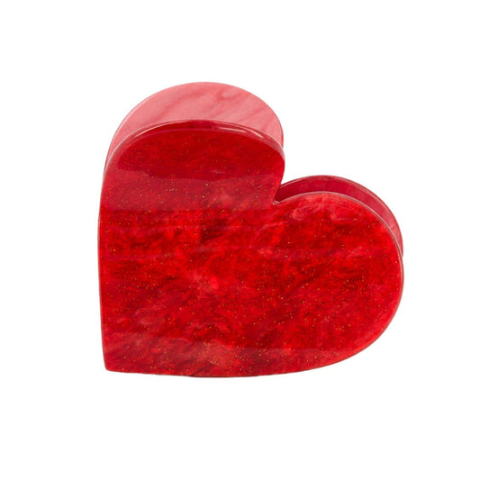 Pince - Coeur rouge