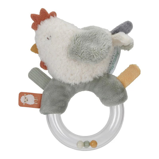 Hochet anneau poule - Little Farm