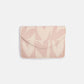 Porte-cartes enveloppe cœurs échec rose
