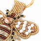 Porte-clés/pendentif de sac ABEILLE DORÉE