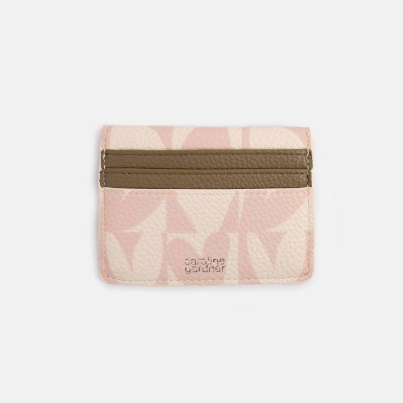 Porte-cartes enveloppe cœurs échec rose