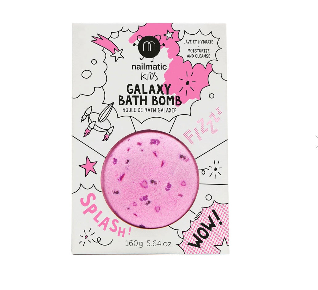 Boules de bain galaxie - Rose -