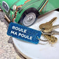 ROULE MA POULE Porte-clés à paillettes