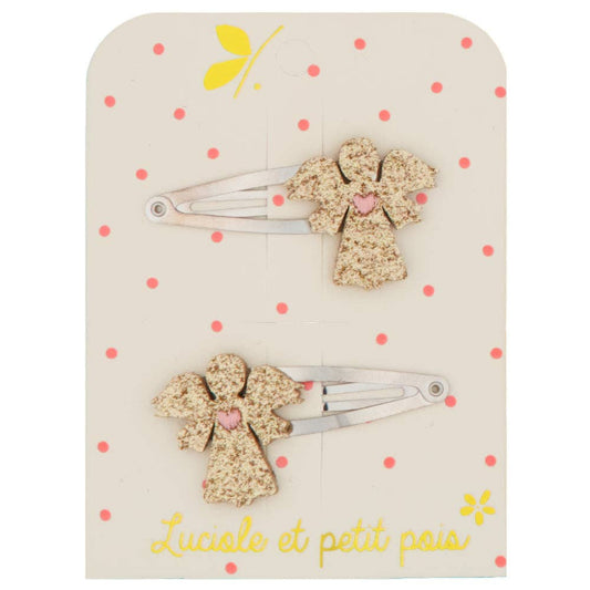 Barrettes anges (paire)