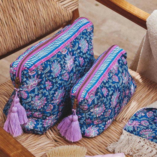 Trousse en tissu - Teiki -Blue Capri Cove