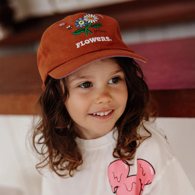 Casquette Enfant - Linen Flowers