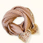 Foulard Manika - Mosaïc -Terracotta