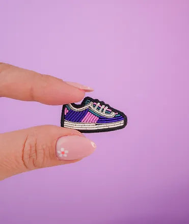 Broche brodée - Sneakers Addict