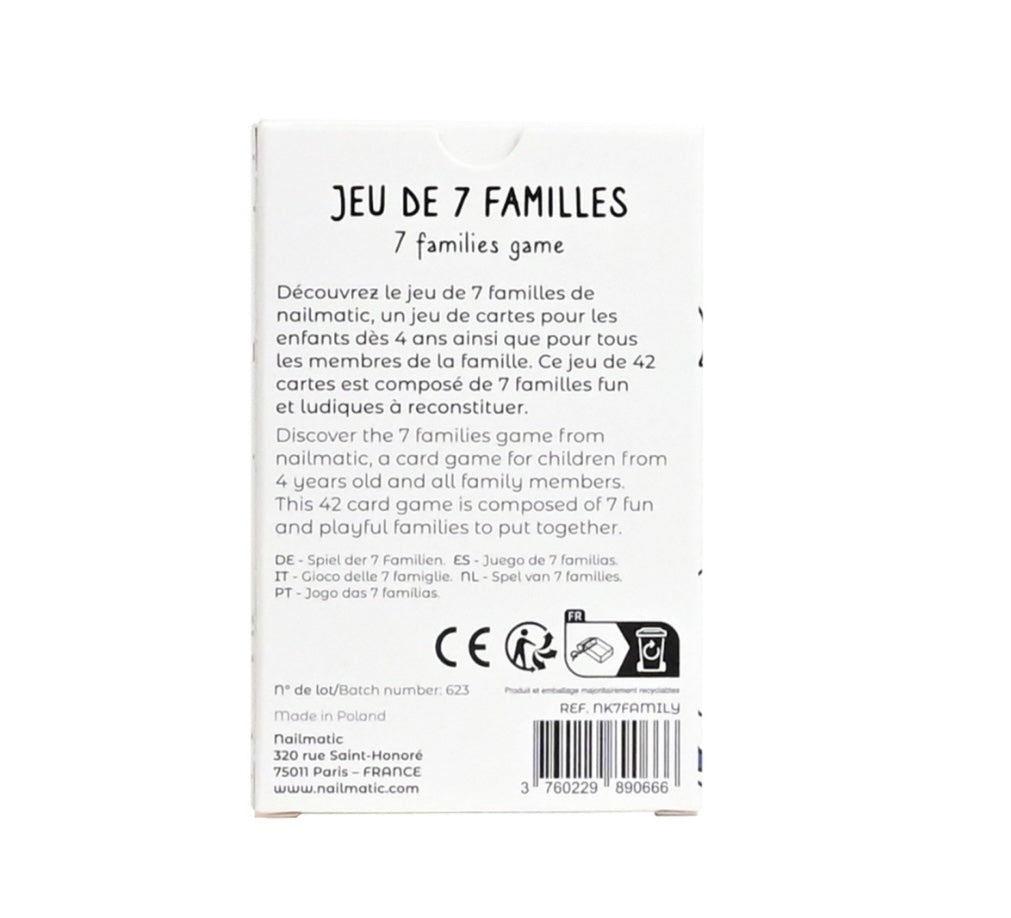 Jeu de 7 Familles