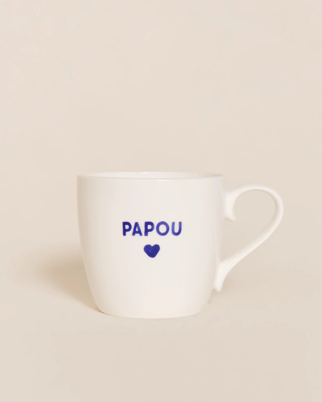 Mug Papa Papou en porcelaine fine