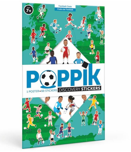 Football Clubs - Poster & Stickers repositionnables