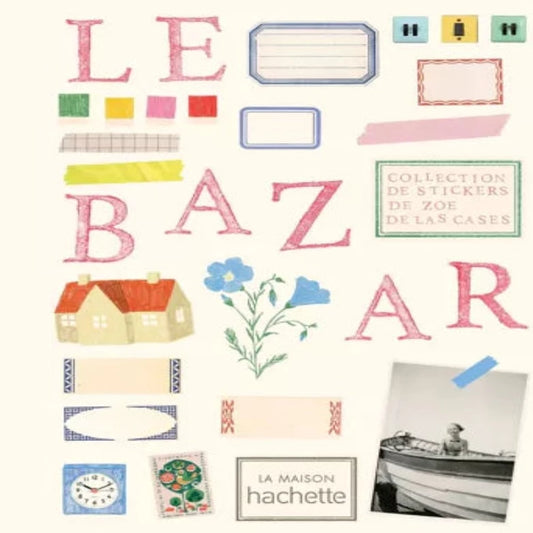Carnet de stickers de Zoé Las Cases - Le Bazar
