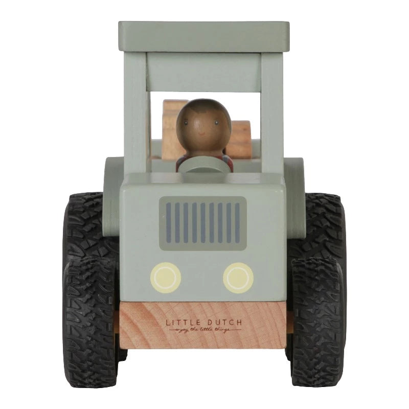 Tracteur avec remorque en Bois - Little Farm